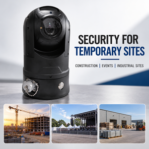 Cámara de Vigilancia Portátil M51C 4G AI PTZ con Zoom Óptico 20X, Visión Nocturna Starlight, Doble Tarjeta TF, Seguridad para Exteriores - Product Image 4