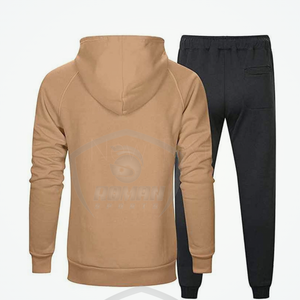 Conjuntos Deportivos Personalizados de Estilo Urbano para Hombre, Conjunto de 2 Piezas de Sudadera con Capucha y Pantalones Deportivos Lisos, Cómodos, de RSW - Product Image 5