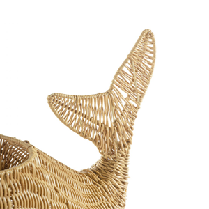 Vente en gros de panier de rangement en rotin en forme de dauphin Organisateur de jouets adapté aux enfants à bas prix pour le stockage de jouets Vietnam - Product Image 5