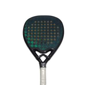 Raqueta de Pádel de fibra de carbono OEM, raqueta de tenis de cara de EVA suave de fibra de carbono con cubierta de bolsa de pádel - Product Image 1