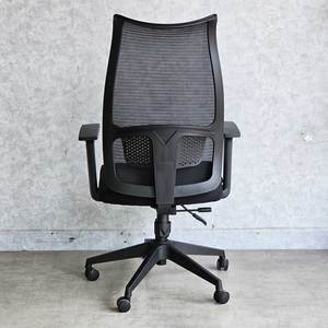 Chaise de bureau ergonomique GAK834 à dossier haut en maille, pivotante, design contemporain avec appuie-tête réglable pour usage en atelier - Product Image 6