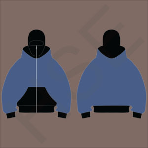 Sudadera con Capucha y Media Cremallera para Hombre, Chaqueta Casual con Capucha y Bolsillo, Cortavientos y Cálida - Product Image 3