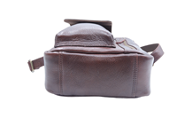 Sac bandoulière unisexe élégant en cuir véritable avec rivets et chaînes, écologique, durable, design vintage rétro, personnalisable