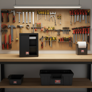 Armoires à outils Facom - Station de nettoyage avec bac et porte-rouleau de papier - Product Image 3