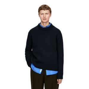 OEM Logo personnalisé avant col rond 100% laine hiver respirant pull à capuche pull tricoté pour hommes pour l'hiver vente en gros - Product Image 1