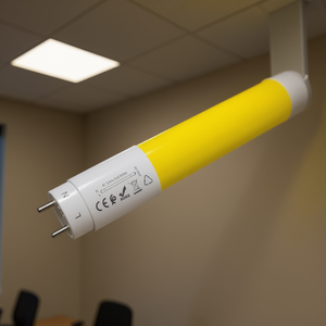 Tubo LED T8 de 22W y 1500mm, Amarillo, Categoría de Producto: Tubos LED - Product Image 3