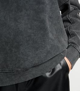 เสื้อสเวตเตอร์คอกลมสำหรับผู้หญิง, เสื้อสเวตเตอร์คอกลมพิมพ์ตัวอักษรเสื้อสวมหัวเสื้อสวมหัวปักด้านหน้าสำหรับฤดูใบไม้ร่วง - Product Image 2