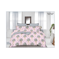 2023 Nouvel Arrivage Ensemble de Literie Double Queen Size Imprimé Floral Moderne Fournisseur en Gros