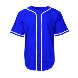 Maillot de baseball personnalisable respirant par sublimation, dernier design, faible MOQ pour les joueurs de softball avec noms personnalisés - Product Image 3