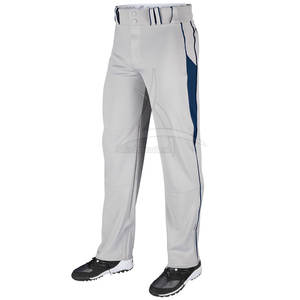 Pantalons de baseball respirants à séchage rapide, fabriqués sur mesure, directement de l'usine, pour le softball et le fastpitch, 100% polyester, vêtements de sport pour hommes adultes - Product Image 1