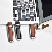 Clé Usb en cuir Promo, 16 go, 1 go, 2 go, 4 go, 8 go, 32 go, 64 go, 128 go