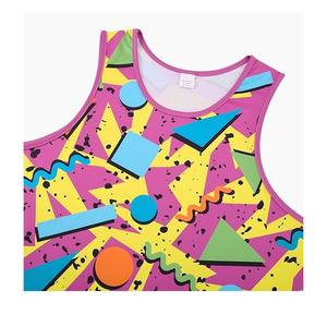 100% Cotton <b>Sleeveless</b> Tank <b>Top</b> for Men Export-Oriented Best Price Oversized Stylized Printed Casual Summer Running Plain - Product Image 5