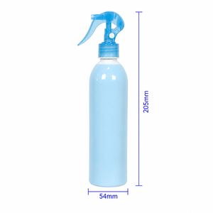 400ml PP <b>Plastic</b> Transparent Pump Sprayer <b>Bottle</b> for Household Cleaning Liquid and Detergent Packaging Flakon - Product Image 1
