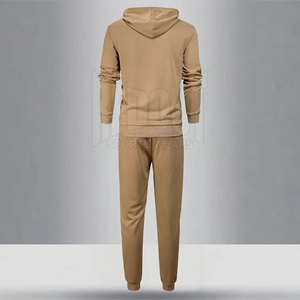 Respirant 100% Coton Tissu Dernière Conception Survêtement Logo Personnalisé Plus La Taille Hommes Survêtement - Product Image 2