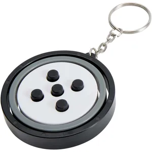 Portachiavi Giroscopico Ecologico Spinx, Gadget Eco-Friendly per Moschettoni e Portachiavi Promozionali - Product Image 1
