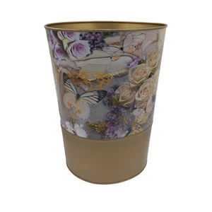 Nouveauté artisanale, pot de fleurs en fer classique, écologique, durable, finition émaillée, pour la décoration de la maison et du salon - Product Image 3