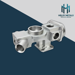 Bloc de collecteur en aluminium usiné VMC de haute précision, ports filetés, trous percés, base solide pour systèmes hydrauliques et pneumatiques - Product Image 3