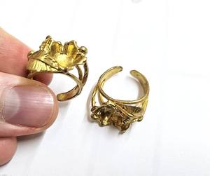 Nouvelle bague exquise en laiton 2025 fabriquée à la main bijoux élégants, élégants et à la mode pour femmes - Product Image 2