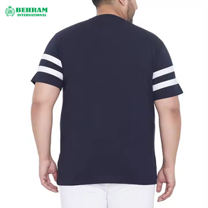T-shirt uni pour homme 230 g/m² imprimé coupe classique vierge 100 % coton biologique écologique anti-boulochage respirant - Product Image 1