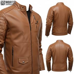 Veste de baseball de haute qualité pour hommes manteau en cuir Letterman en gros avec décoration brodée Racer Bomber Jacket personnalisé - Product Image 3
