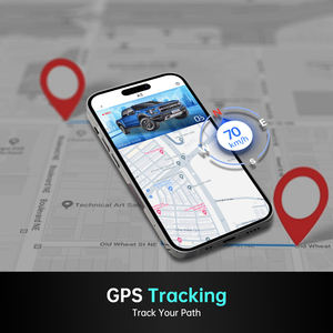 Caméra embarquée GPS 4K de haute qualité <span class=keywords><strong>Koogle</strong></span>, caméras de voiture avant et arrière 4K, boîte noire avec Wifi 5G et fonctions d'enregistrement vidéo - Product Image 5