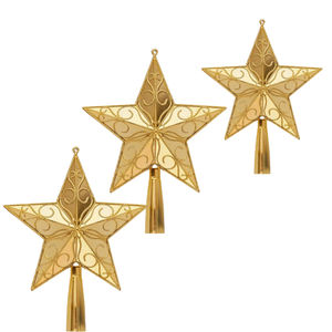 Ornement de boule de Noël classique en plaqué or de qualité supérieure pour la décoration de la maison - Product Image 4