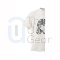 T-shirts unisexes pour hommes en gros, 100 % coton tricoté, sur mesure, design uni, impression de haute qualité