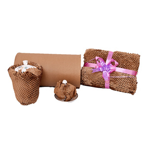 Convenient Honeycomb Wood <b>Roll</b> Dispenser Economical Protective Film Easy-to-Use Void Fill Kraft <b>Paper</b> Cushion Packaging - Product Image 4