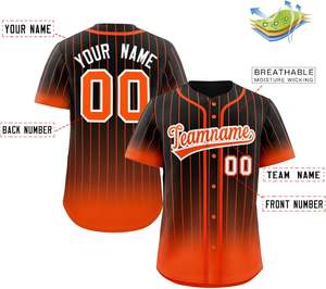 Maillots de baseball produits en usine avec nom et numéro d'équipe d'impression par sublimation personnalisés disponibles en commandes en gros - Product Image 2