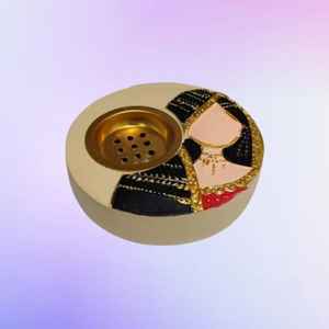 เครื่องเขียนธูปโลหะทรงกลมทำด้วยมือหลากสีสำหรับวางบนโต๊ะและบ้าน - Product Image 1