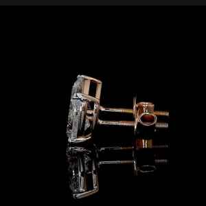 Pendientes de Plata de Ley S925 con Moissanita en Corte Pera, con un Regalo Elegante y Lujoso para Joyería de Boda - Product Image 5