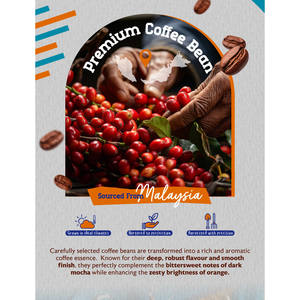 Pastel de Café con Moca Oscura y Mantequilla de Naranja Fresco de Malasia - Product Image 1