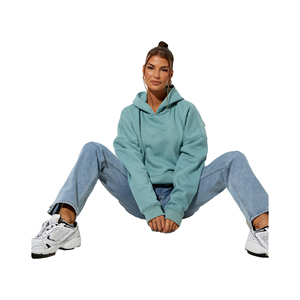 Sweatshirts à capuche pour femmes Streetwear, 100% coton, manches longues, col rond, logo sur le devant, écologiques, personnalisables, séchage rapide - Product Image 3