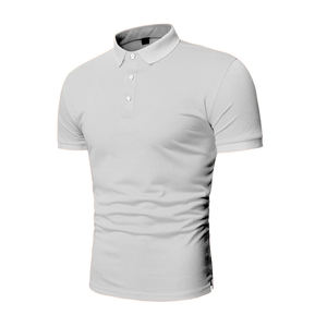 Polos de hombre de talla grande de secado rápido de manga corta con logotipo personalizado estampado en 3D para hombre hechos de poliéster 100% - Product Image 3