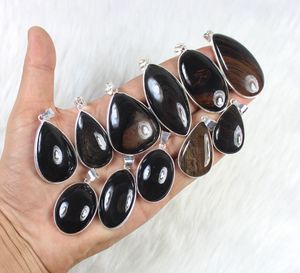 จี้อัญมณีทองแดงออบซิเดียนสไตล์โบฮีเมียนพร้อมชุดกรอบสำหรับเป็นของขวัญ - Product Image 5