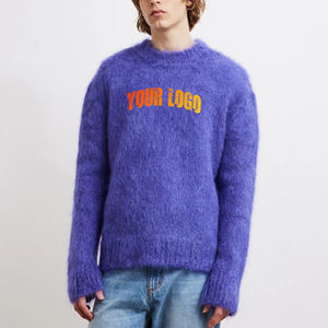 Suéteres de Invierno para Hombre de Punto 100% Algodón Personalizados OEM/ODM, Bordados Personalizados, Transpirables, de Secado Rápido, Antibolitas, Estilo Hip Hop - Product Image 1