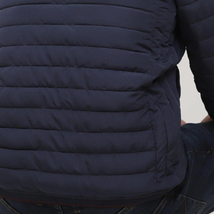 Wholesale Customizable Navy Full Sleeve <b>Jacket</b> 100% High Quality Slim Regular Fit Sleeveless <b>Casual</b> Winter <b>Jacket</b> Front - Product Image 6