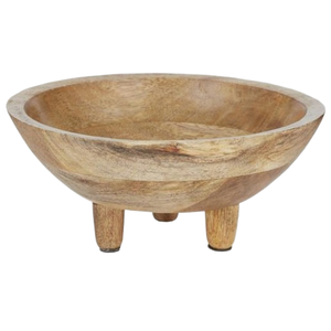 Cocina casera moderna Calidad superior Acacia Fruta de madera y ensaladera Piernas Cuenco para servir alimentos de calidad para uso en restaurante de hotel - Product Image 2