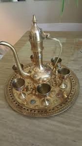 Dallah กาชงกาแฟสแตนเลส Dallah,กาชงกาแฟ Dallah ทองเหลืองแบบดั้งเดิม - Product Image 3