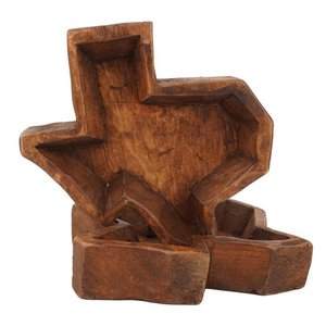 High Quality Wooden <b>Dough</b> <b>Bowl</b> Oval for Candle Making Texas State Gift Holiday Customized <b>Bowl</b> Vietnam Wholesale - Product Image 5