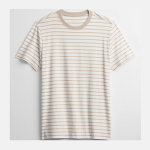 Verano manga corta personalizar Logo camiseta de gran tamaño para hombres de gran tamaño de alta calidad 100% algodón camiseta en blanco Unisex - Product Image 3