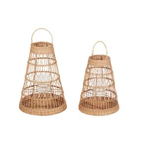 Linterna LED de ratán para exteriores hecha a mano de Vietnam, artículo duradero para decoración del hogar - Product Image 1