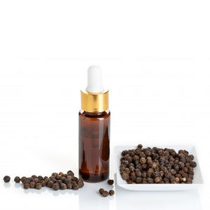 Aceite de Pimienta Negra de Cultivo Orgánico Certificado ISO para Extracto de Árbol de Té de Piel Compuesto por Hojas de Té Directo Mayorista No.1 de India - Product Image 1