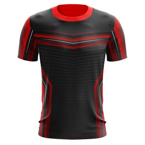 T-shirt de fitness en coton respirant surdimensionné XL de haute qualité pour hommes Impression personnalisée Conception d'épaule tombante Motif de style uni - Product Image 2