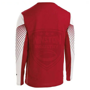 Camiseta de manga larga de buena calidad OEM, Camiseta deportiva con estampado de logotipo personalizado hecha en Pakistán - Product Image 4