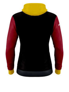 Sweat à capuche à manches longues pour femmes de haute qualité du meilleur fabricant avec logo personnalisé pull de couleur unie col à capuche à bas prix - Product Image 4