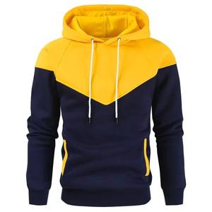 Nouveau Style Mode Streetwear Hiver 410gsm Poids Lourd Brodé Surdimensionné Quarter Zip Hommes Hoodies - Product Image 1