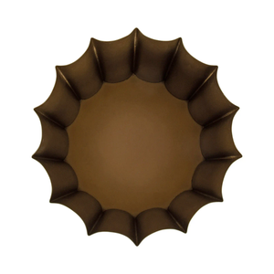 Juego de 2 macetas de metal brillante de diseño de alta calidad para decoración del hogar y el jardín Aspecto llamativo Adorable y atractivo - Product Image 4