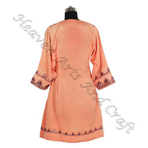 Vintage noir Afghani Balochi robe à la main afghani/irani/balochi/pakistani/indien BDR026 femmes portent le meilleur design robe Vintage - Product Image 6