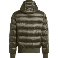 Vente en gros, coupe-vent personnalisé col montant, imperméable, respirant, bulle, matelassé, blousons de neige pour hommes
